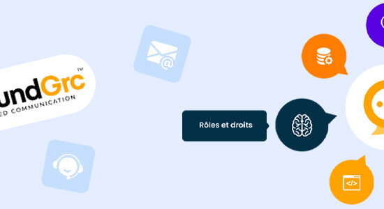 Illustration de la gestion avancée des rôles et droits dans RoundGRC, mettant en avant la personnalisation pour répondre aux besoins spécifiques des utilisateurs