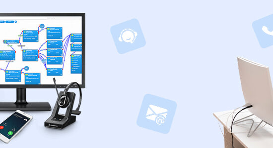 Équipe commerciale utilisant un composeur prédictif pour augmenter la productivité et optimiser les appels sortants