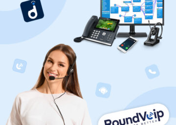 agents gérant un pic d’appels entrants grâce à la VoIP et au routage dynamique.