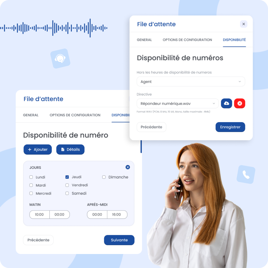File d’Attente Personnalisée File d’Attente Personnalisée